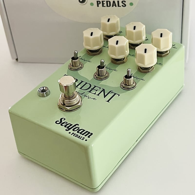 Seafoam Pedals Trident Overdrive + EQ - True Bypass - Made in the USA