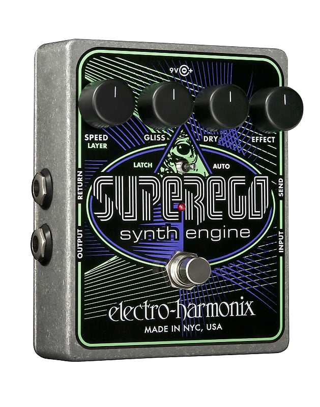 Electro-Harmonix SUPEREGO Synth engine from Moog to EMS, 9.6DC-200 PSU included image 1
