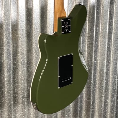 Reverend Jetstream HB Army Green Guitar #61123 image 7