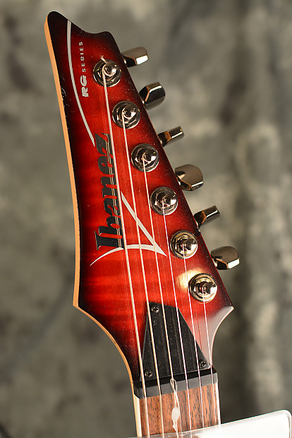 Ibanez RGR421EX Flame Maple Reverse Headstock Hardtail Ruby