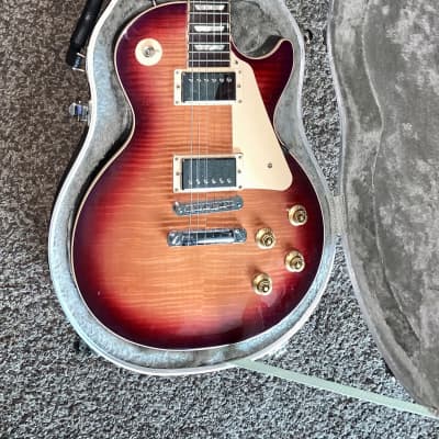 2014 Gibson Les Paul Standard  120th anniversary  flame top electric  guitar made in  the usa Hardshell case image 18