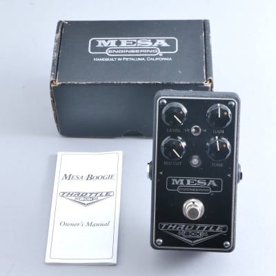 Mesa Engineering Throttle Box Distortion Guitar Effects Pedal P-24275 image 1