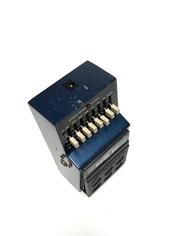 Maxon BE-01, Bass EQ, 7 Band, MIJ, 1980's, Bass Effect Pedal Maxon BE-01, Bass EQ, 7 Band, MIJ, 1980's, Bass Effect Pedal