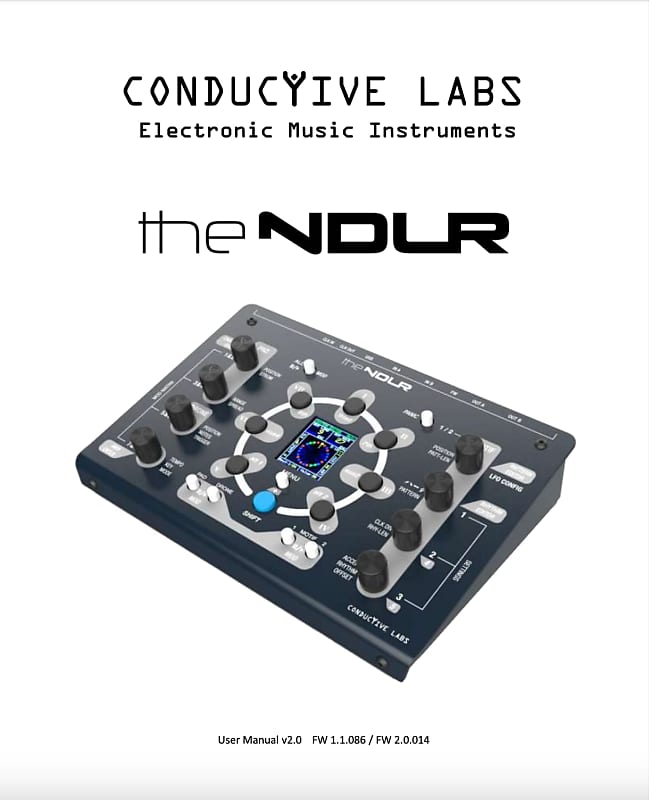 Conductive Labs NDLR Rev2, Complex MIDI Arpeggiator