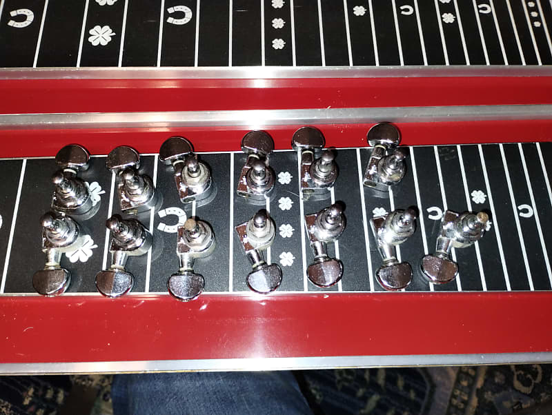 Grover Pedal Steel Guitar Tuners 1995 Chrome | Reverb