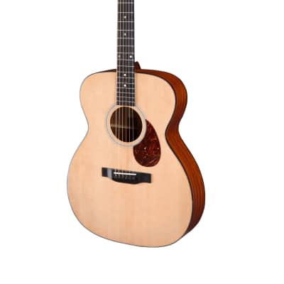Eastman E1OM Solid Sitka Spruce / Sapele OM Acoustic Guitar Natural w/ Gig Bag image 2