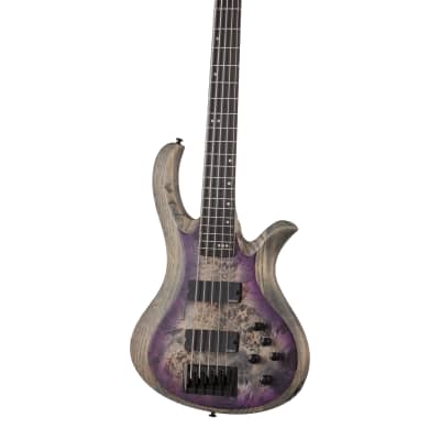 Schecter RIOT-5 5-String Electric Bass, Satin Aurora Burst image 4