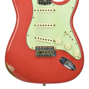 Fender Custom Shop 1961 Stratocaster Relic Fiesta Red image 1