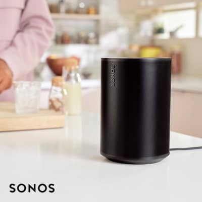 Sonos Era 100 Wireless Bluetooth Speaker, Black image 5