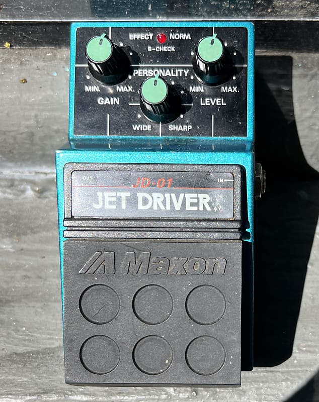 Maxon Jet Driver JD-01 1980's - Blue | Reverb