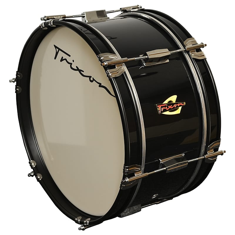 Trixon Junior Marching Bass Drum - Black image 1