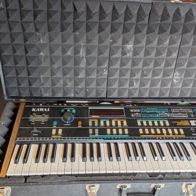 Kawai SX240 8 Voice Hybrid Synthesizer SSM filters || Tauntek OS || New Walnut Sides || New Battery || Free Case || MINTY