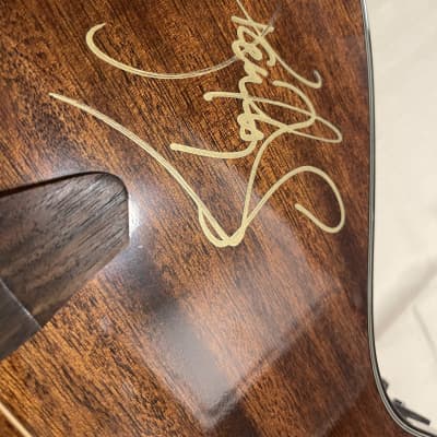 Kenny Wayne Shepherd signed Breedlove Pursuit Concert Mahogany Acoustic/Electric image 7