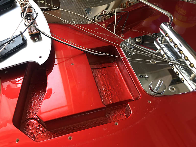 Fujigen FGN JMG6R Mustang Made in Japan Candy Apple Red | Reverb