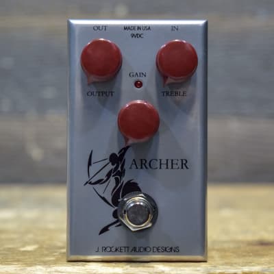 J. Rockett Audio Designs Archer Overdrive / Boost Electric Guitar Effect Pedal for sale