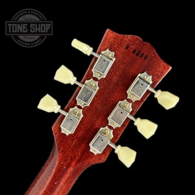 Mint Gibson Custom Shop Made 2 Measure 1959 Les Paul Standard Ice Tea Fade Murphy Lab Ultra Light Aged NH w/case image 10