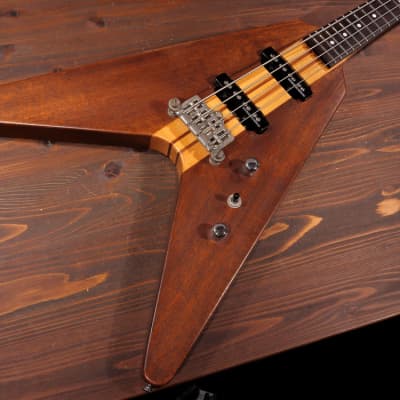 Excellent 1996 Greco Flying V Bass - GVB-90 - Neck Through Body