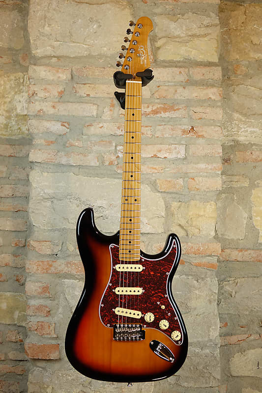 JET GUITARS JS300 SB - Stratocaster Roasted Maple Neck - Sunburst image 1
