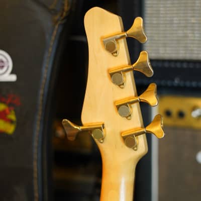 Samick Arts Bass Guitar V strings 1990's Active Passive PJ image 7