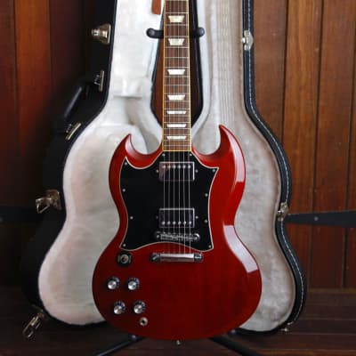 Gibson SG Standard Left Handed Cherry Electric Guitar 2009 Pre-Owned image 2