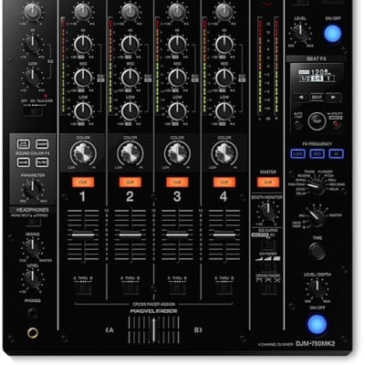 Pioneer DJ DJM-750MK2 4-Channel Professional DJ Club Mixer with USB Soundcard image 7