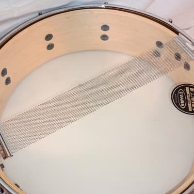 TAMA UTILITY SNARE DRUM-NATURAL LACQUER 10 LUGS FRE SHIP CUSA! image 9