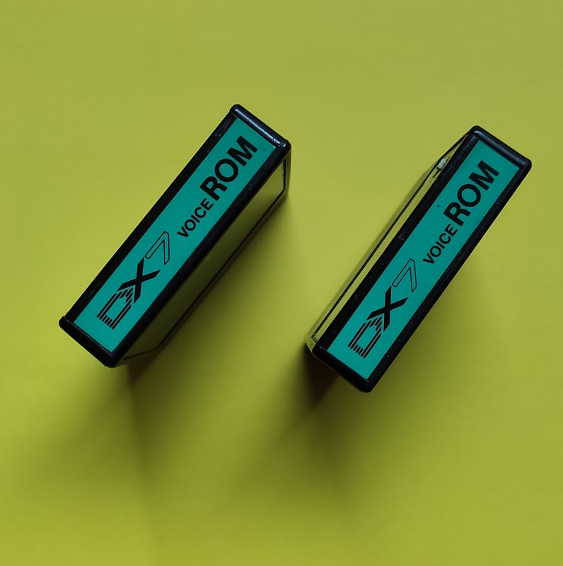 Yamaha Data Cartridge for DX7 Mk1 Volume 1 +2 1983 (2-piece Yamaha Data Cartridge for DX7 Mk1 Volume 1 +2 1983 (2-piece