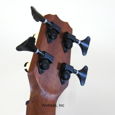 APC Professional Ukulele Bass Solid Koa Wood w/ Gig Bag image 7