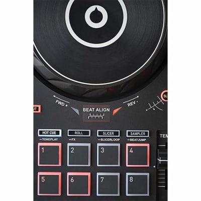 Hercules DJ 2 Control Inpulse 300, DJ Controller with /8" Stereo Mini to Dual RCA Y-Cable (6') Bundle image 6