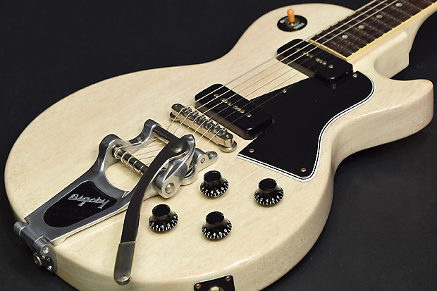 Gibson Custom 1960 Les Paul Special VOS Bigsby TV White