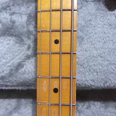 ESP E-II vintage precision bass PJ Maple fretboard black image 11