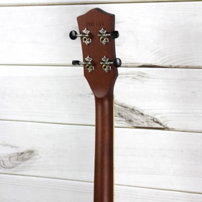 Royall Teardrop Tenor Singlecone Brass Body Resonator Bright Mirror Nickel Finish image 7