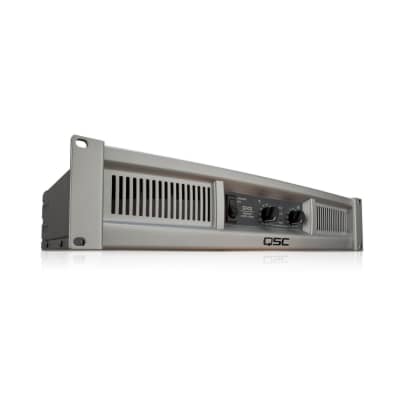 QSC GX3 300 Watt 8 Ohm Power Lightweight Amplifier with Grounded Collector Output System for Professional Quality Audio image 3
