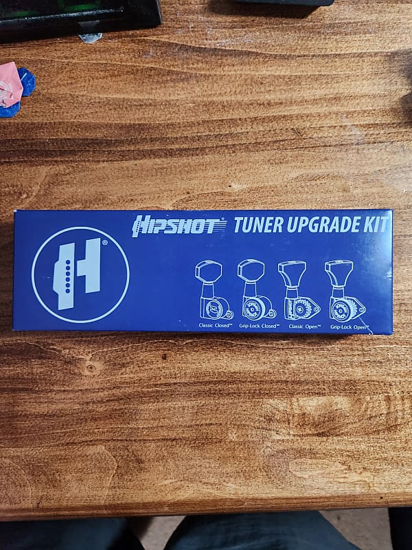 Left Handed/Reverse Headstock Hipshot Griplock Open Tuners Reverb