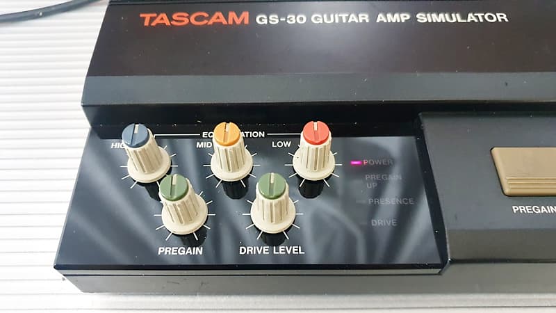 タスカム TASCAM GS-30 GUITAR AMP SIMULATOR TASCAM GS-30 Guitar Amp Simulator Made in Japan Guitar