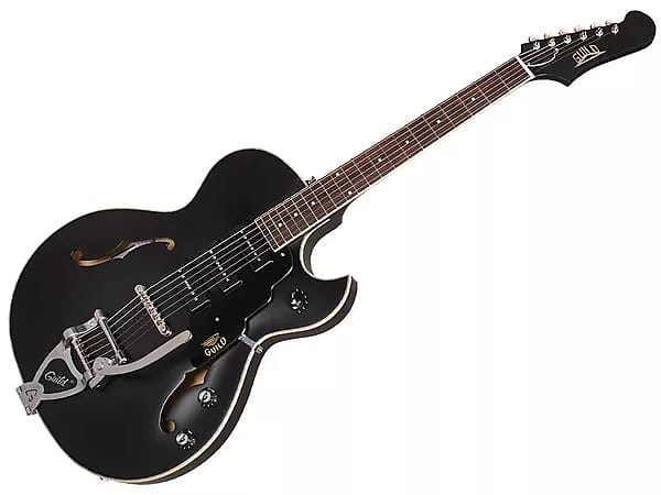 Guild Starfire I Jet 90 Satin Black | Reverb