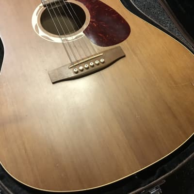 Art and lutherie A & L CEDAR ACOUSTIC GUITAR 1997 Natural made in Canada in very good condition with image 3