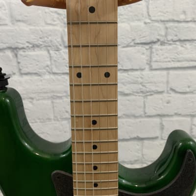 R&R Custom Handmade Super Strat ST004 Electric Guitar with Transparent Green Finish image 2
