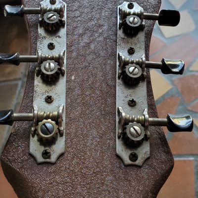 Mastertone Special 1940s lap steel guitar gibson Brown vintage antique Lace Sensor gold image 2