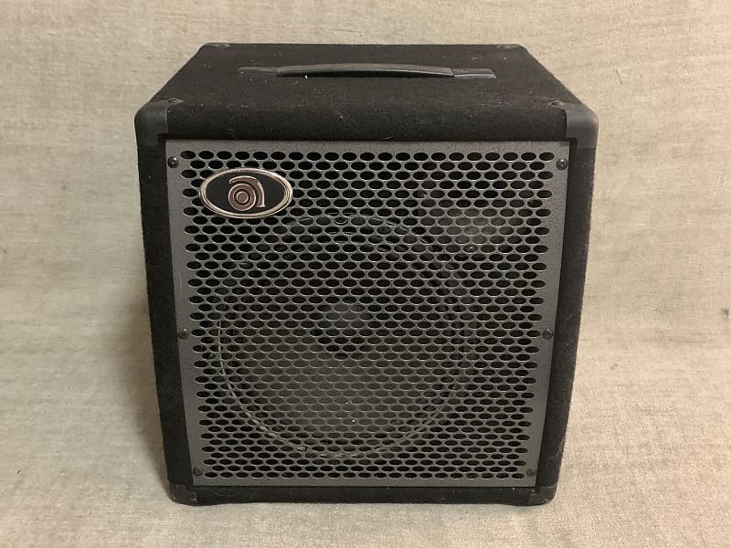 Ampeg PB110H 10” Speaker Cabinet 4 OHMS 200W Black Made in USA Incredibly  Lightweight