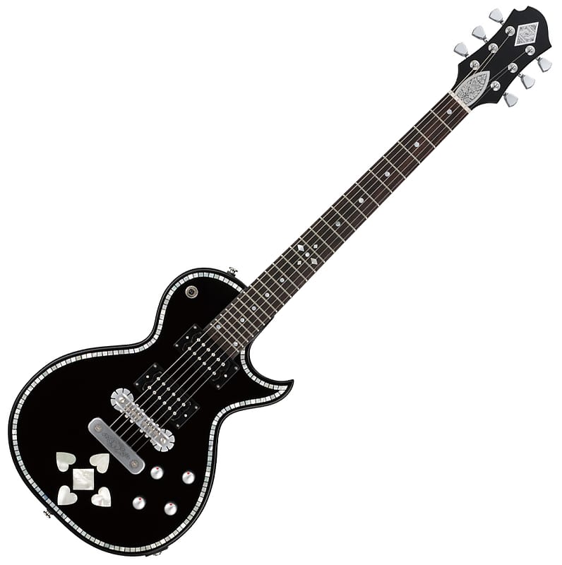 Zemaitis  LH Black Pearl Heart 左 Lefty A24SU NP Heart – Zemaitis Guitar Company