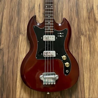 Rare 1970's Japanese Columbus No.39 SG Bass Guitar by