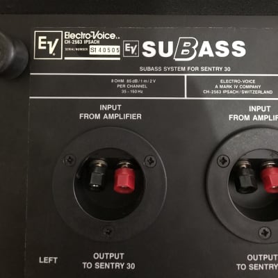 Electro-Voice EV ス スピーカーペア SENTRY 30 Electro-Voice EV ス スピーカーペア SENTRY 30 ELECTRO VOICE