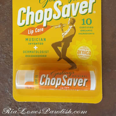 ChopSaver ChopSaver Gold with SPF Lip Balm for Musicians 750123