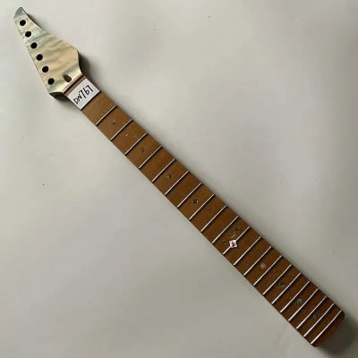 Roasted Maple Wood Guitar Neck with Maple Fretboard for sale