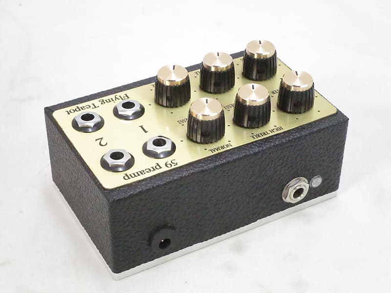 Flying Teapot 59 preamp 箱、説明書付き flying teapot 59 Preamp Deep Blue （新品/送料無料）【楽器