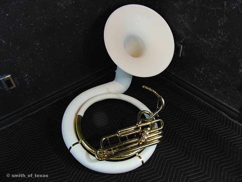 Conn 36K BBb Fiberglass Sousaphone With Neck and Bits Bag Reverb