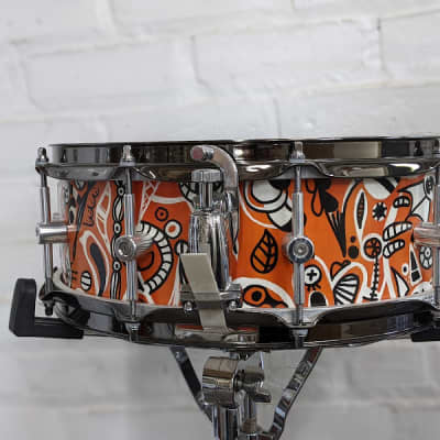 651 Drums 5x14" Local Artist Series Maple Snare Drum image 4