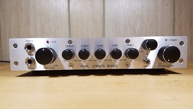 Phil Jones Bass D-200 150 watt 5 band EQ Adj Limiter FX Loop No Bag