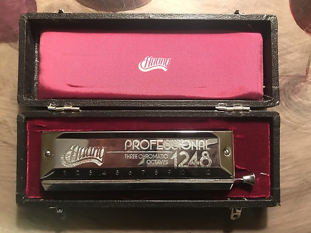 Huang 1248 professional three chromatic octaves harmonica